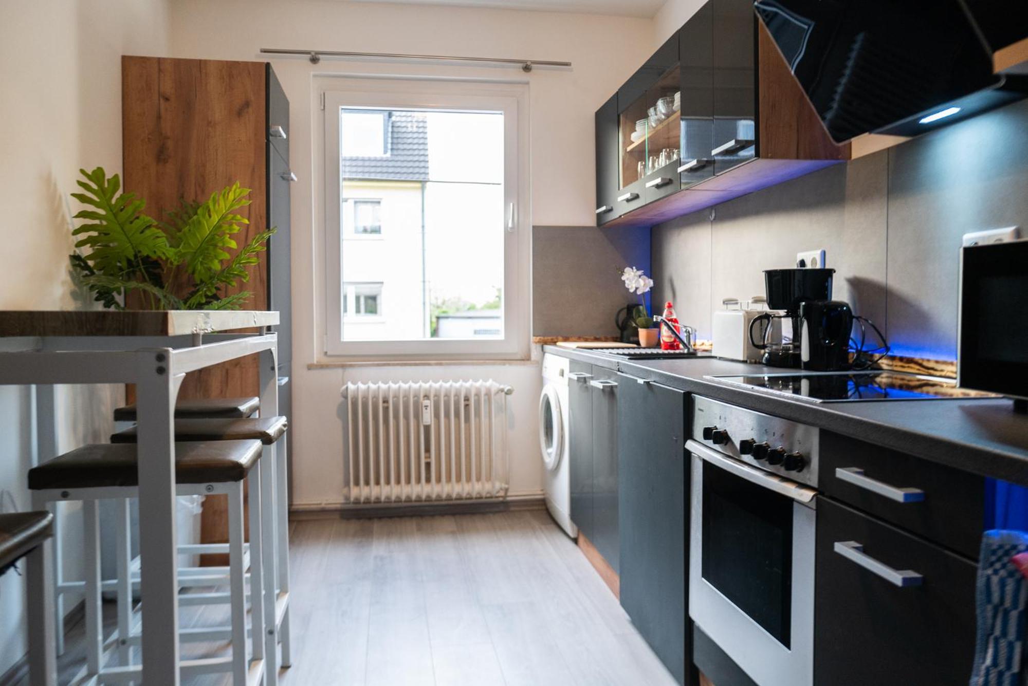 #412 Komfortable, Stilvolle Wohnung Fuer 6 Personen Mülheim an der Ruhr Kültér fotó