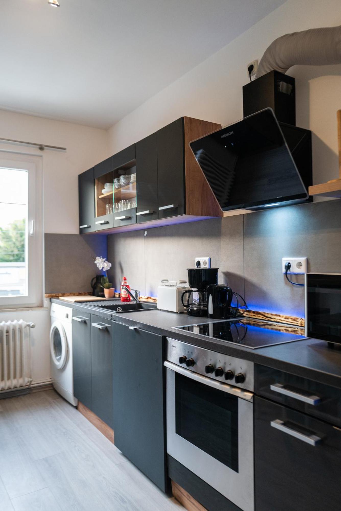#412 Komfortable, Stilvolle Wohnung Fuer 6 Personen Mülheim an der Ruhr Kültér fotó